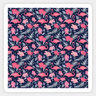 Flamingo evening Sticker